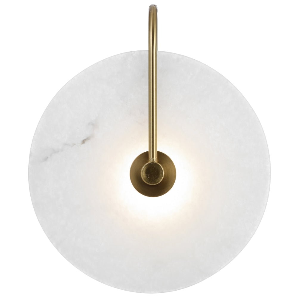 Telbix Zonder LED Wall Light Available in Black or Antique Gold