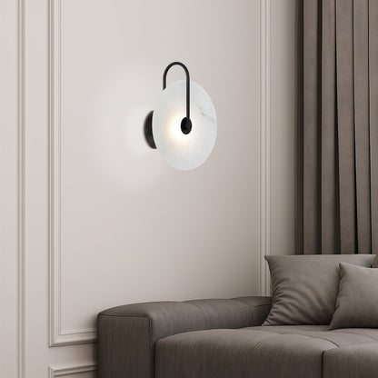 Telbix Zonder LED Wall Light Available in Black or Antique Gold - Mases LightingTelbix