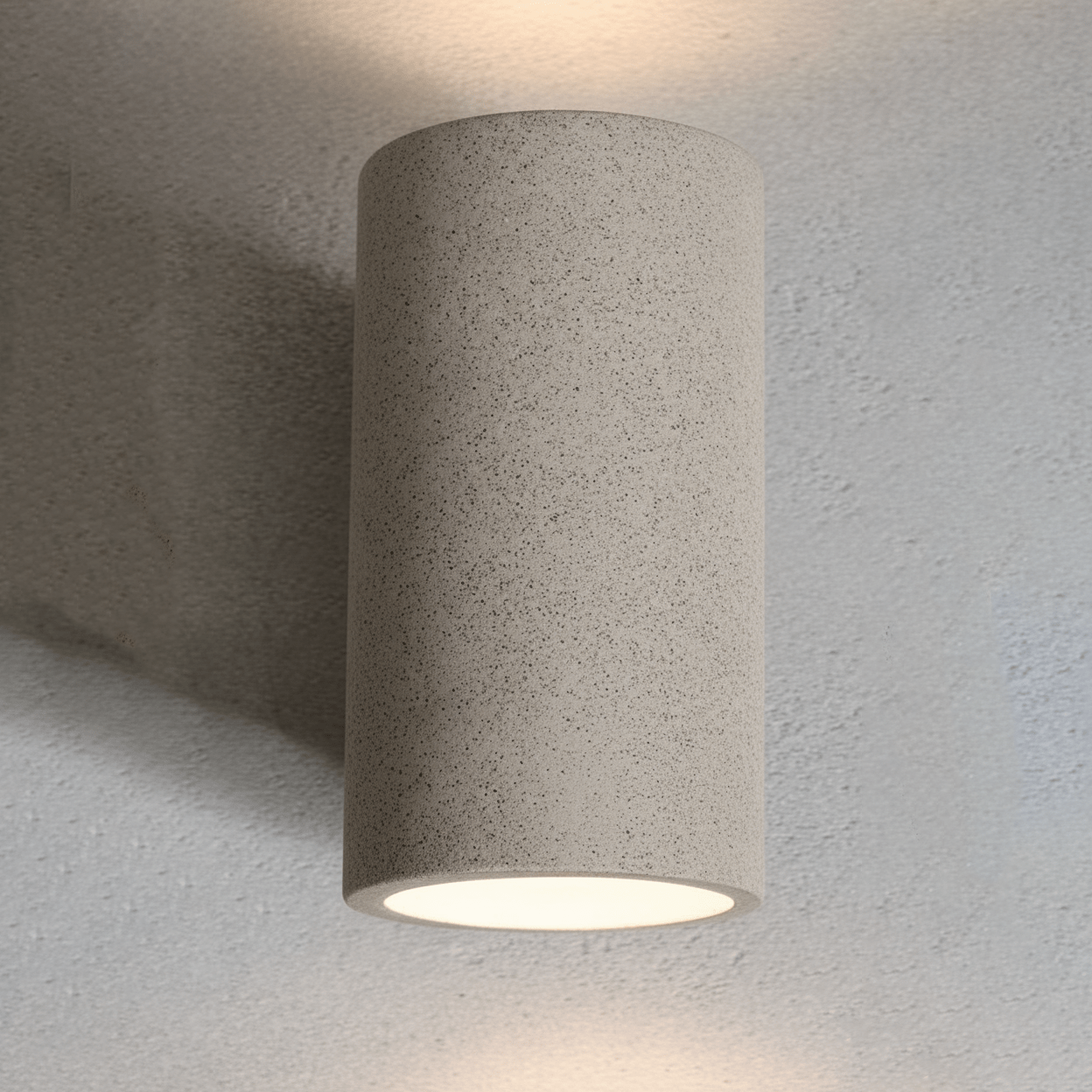 Terrazzo Wall Up and Down Exterior Wall Light by Lighting Creations