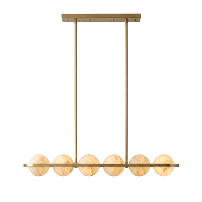 The Meridian 6 Light Linear Pendant | Lighting Creations - Mases LightingLighting Creations