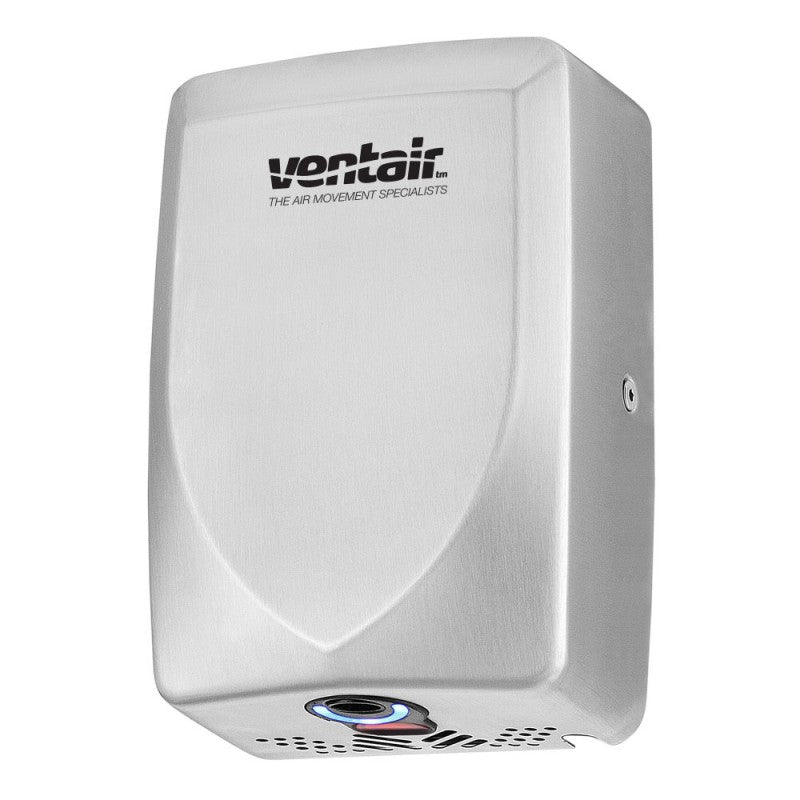 Thin Dry Wall Hand Dryer | 1200W Power | Stainless Steel | Touch - Free by Ventair - Mases LightingVentair