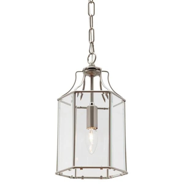 Timeless Glass Pendant Light in Satin Chrome (1/3/6 Light) - Mases LightingCougar Lighting