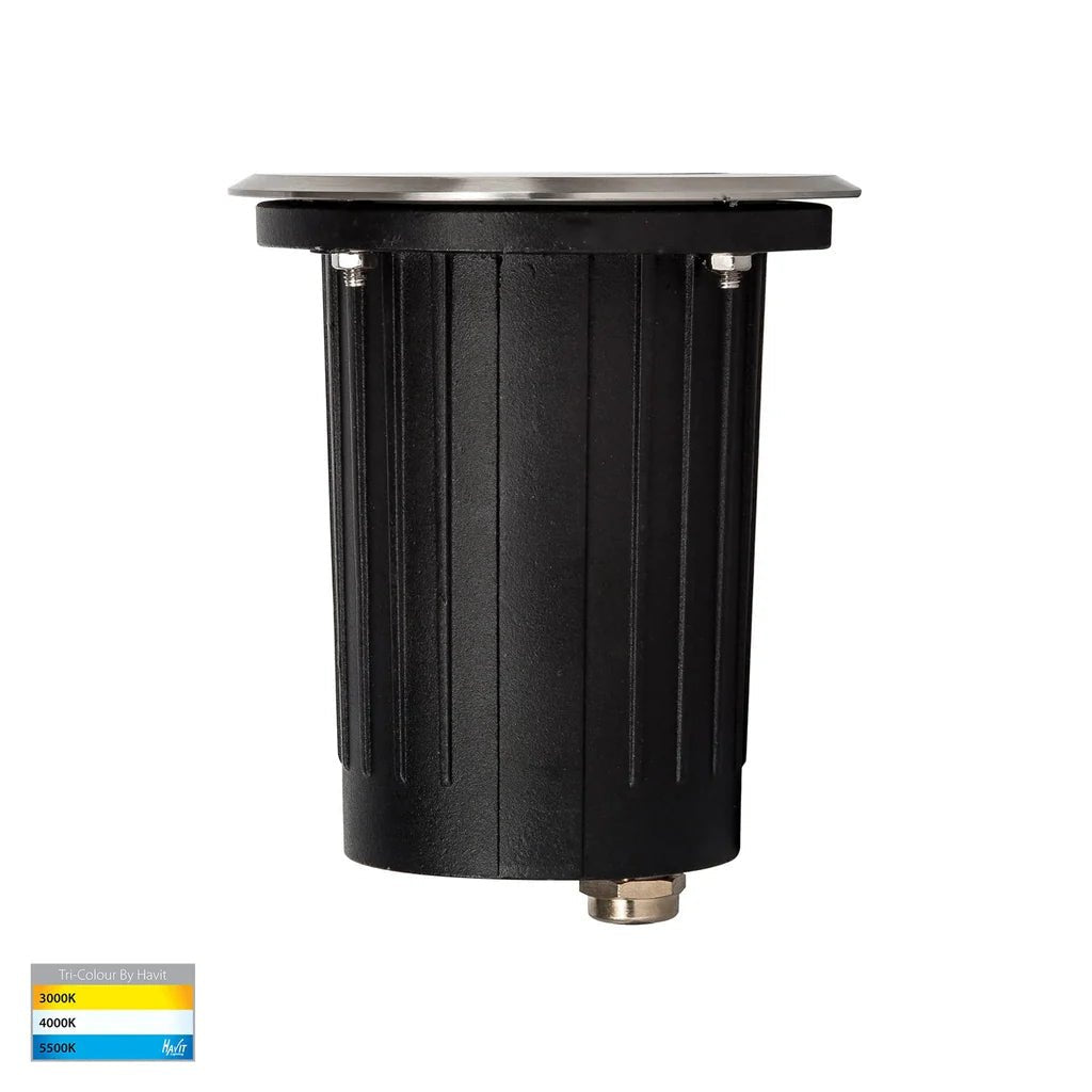 Toldo Adjustable LED inground Light CCT 3w 316 Stainless Steel Havit Lighting - HV1827T - Mases LightingHavit Lighting