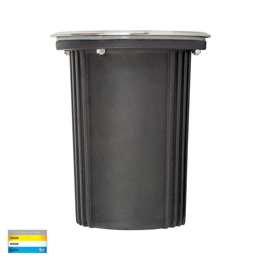 Toldo Adjustable LED inground Light CCT 5w 316 Stainless Steel Havit Lighting - HV1828T - Mases LightingHavit Lighting