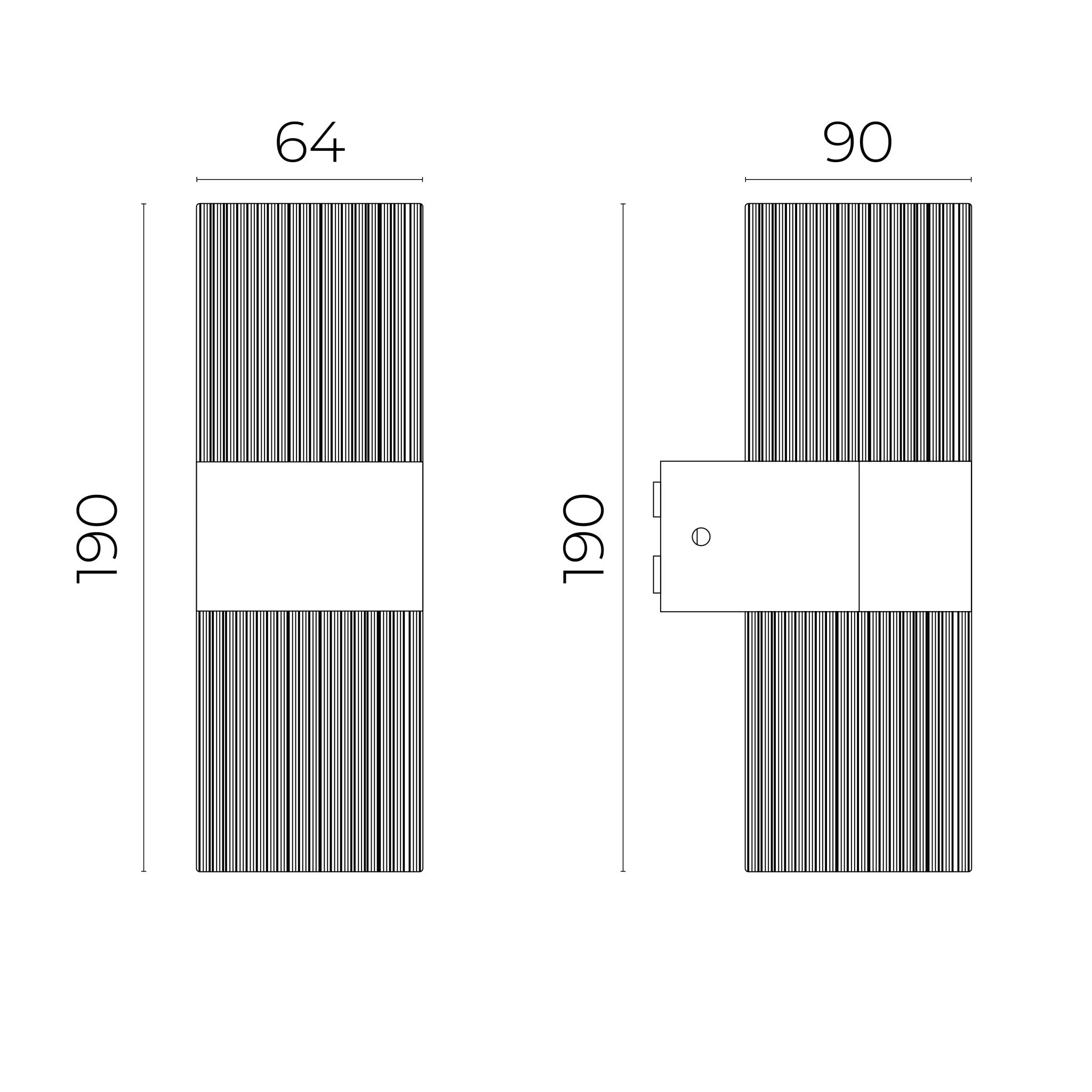 Torsten Outdoor Wall Light in White or Black | Lighting Creations