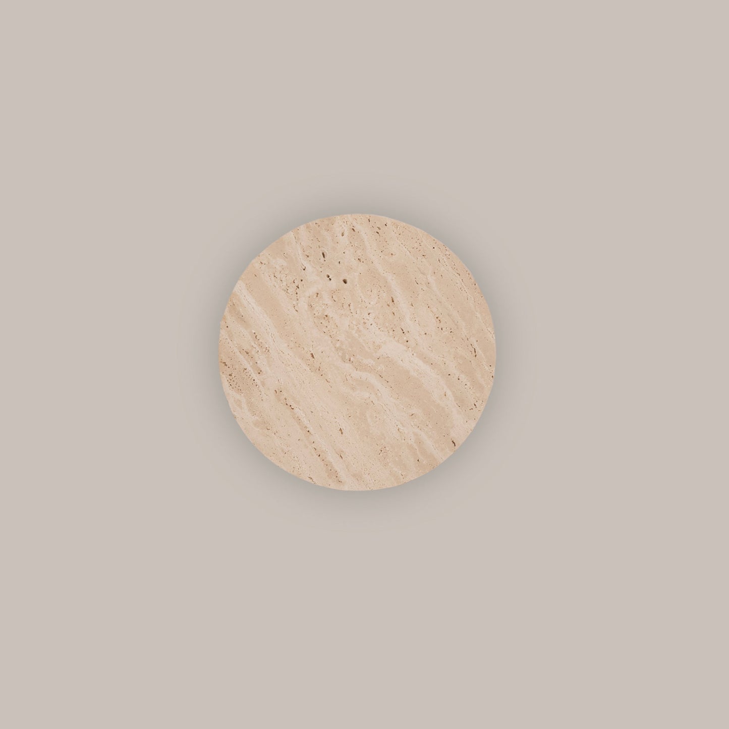 Turkish Stone Travertine Look Halo LED Wall Light – Indoor/Outdoor - Mases LightingMases Lighting