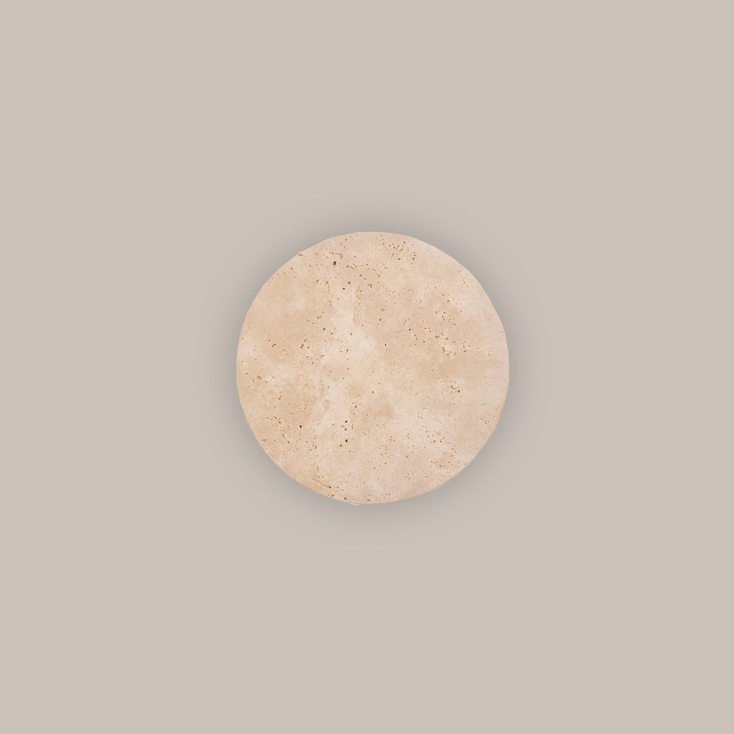 Turkish Stone Travertine Look Halo LED Wall Light – Indoor/Outdoor - Mases LightingMases Lighting
