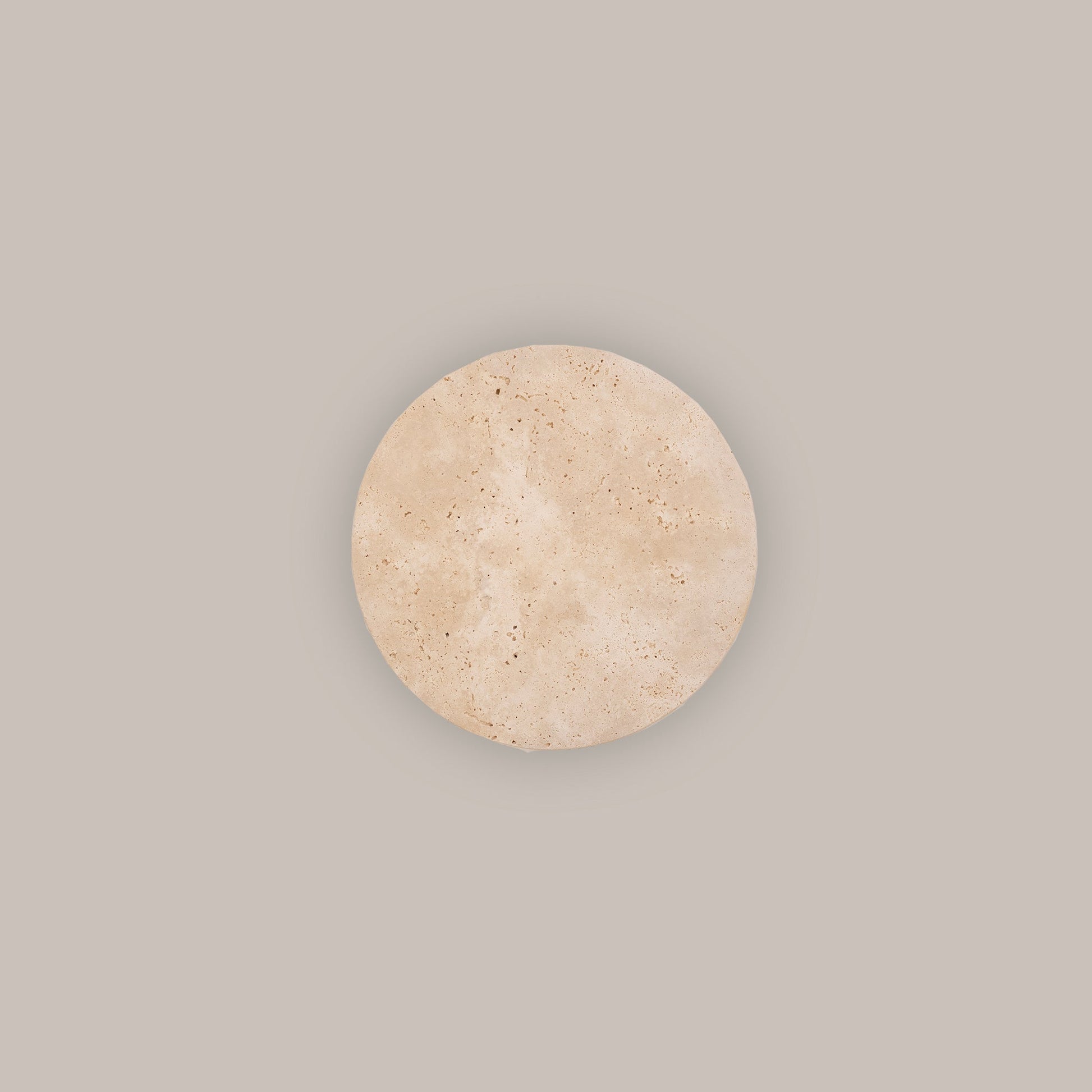 Turkish Stone Travertine Look Halo LED Wall Light – Indoor/Outdoor - Mases LightingMases Lighting