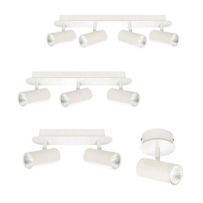 Urban LED Spot Light 1/2/3/4 Light in Black or White - Mases LightingCougar Lighting