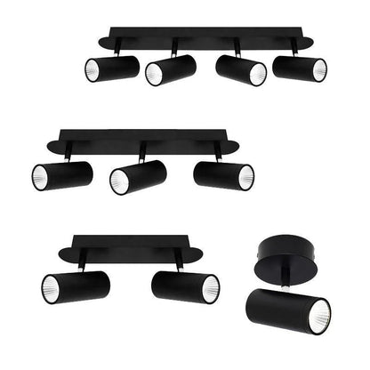 Urban LED Spot Light 1/2/3/4 Light in Black or White - Mases LightingCougar Lighting