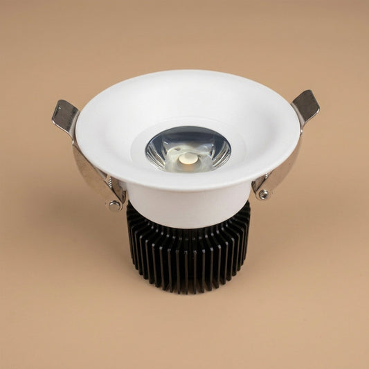 Vega 65mm 10W Architectural Low Glare Downlight Tri-Colour CRI 97+ - Mases LightingLighting Creations