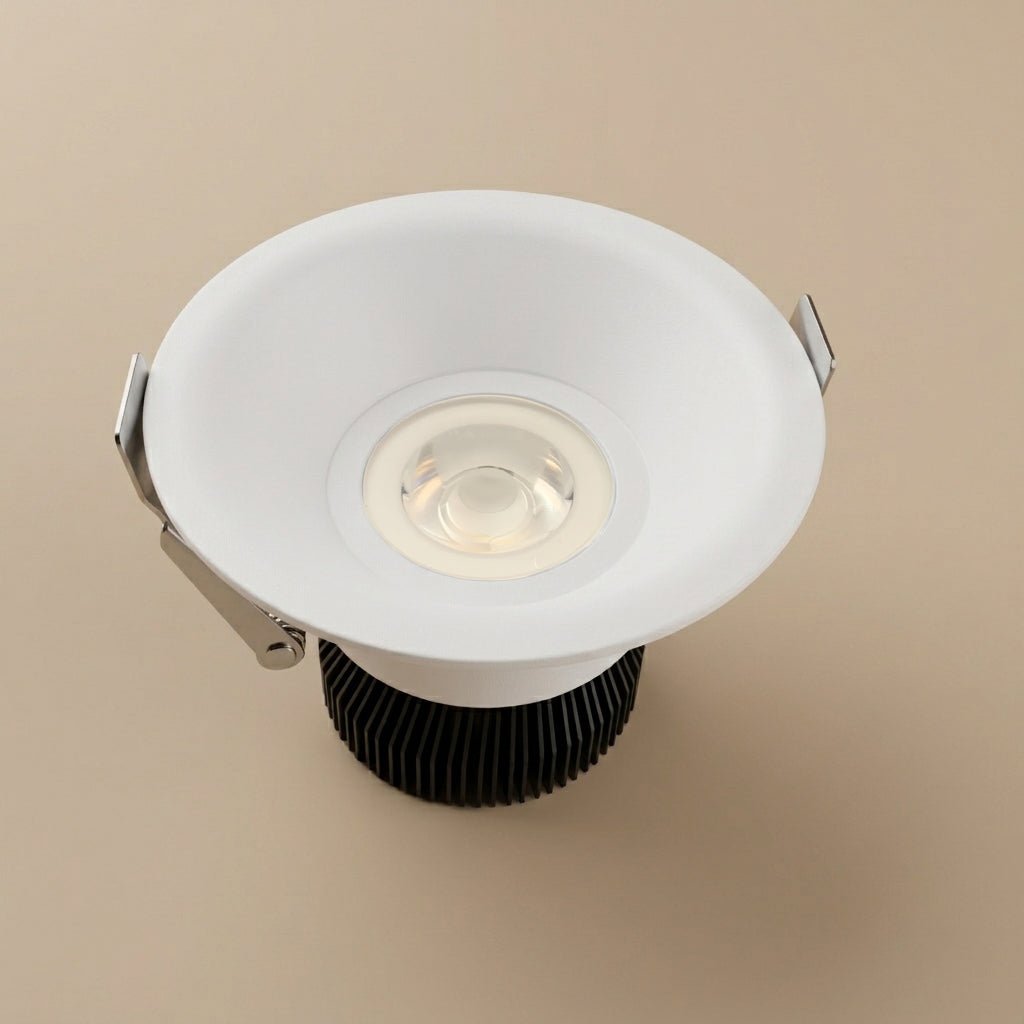 Vega 90mm 12W Architectural Low Glare Downlight Tri-Colour CRI 97+ - Mases LightingLighting Creations