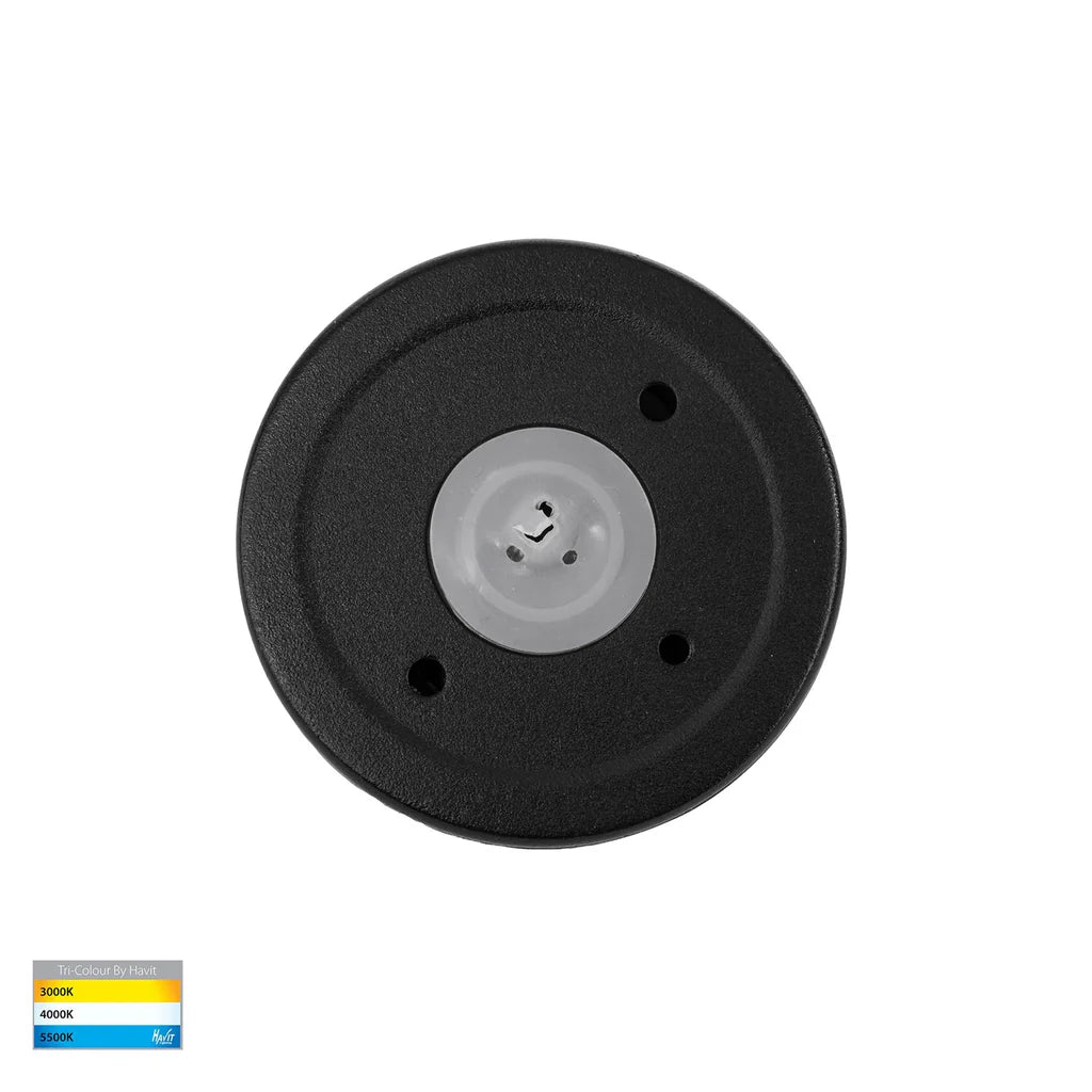 Veko LED Step Light with Eyelid CCT 2w in Black, White Havit Lighting - HV2927T - Mases LightingHavit Lighting
