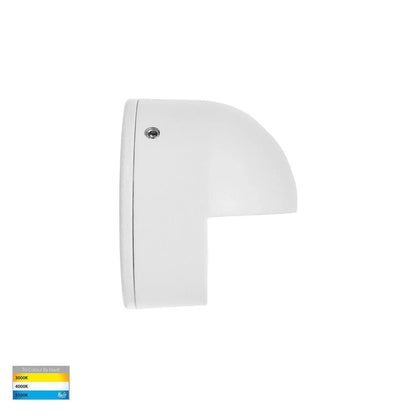 Veko LED Step Light with Eyelid CCT 2w in Black, White Havit Lighting - HV2927T - Mases LightingHavit Lighting