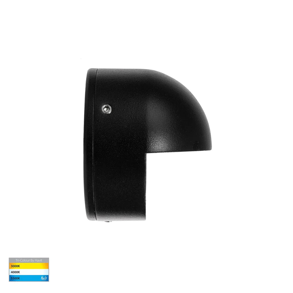 Veko LED Step Light with Eyelid CCT 2w in Black, White Havit Lighting - HV2927T - Mases LightingHavit Lighting