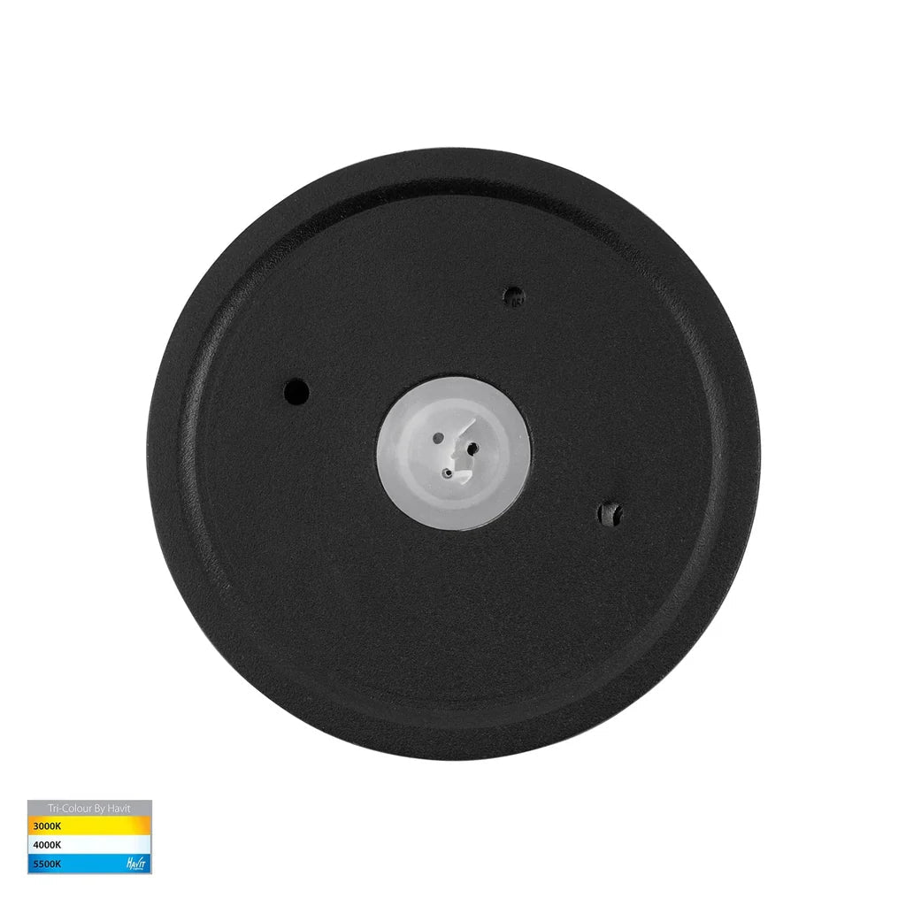 Veko LED Step Light with Eyelid CCT 6w in Black, White Havit Lighting - HV2928T - Mases LightingHavit Lighting