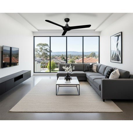 Ventair Spyda 1250mm DC Ceiling Fan SPYDC1253BL - Mases LightingVentair