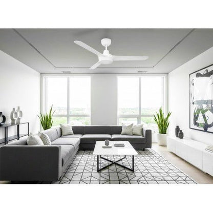 Ventair Spyda 1250mm DC Ceiling Fan With Light SPYDC1253WH-L - Mases LightingVentair