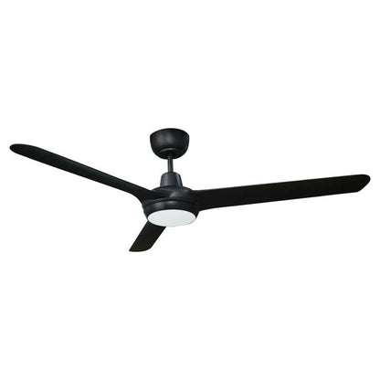 Ventair Spyda 1400mm DC Ceiling Fan With LIght SPYDC1423BL-L - Mases LightingVentair