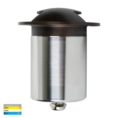 Viale LED in - Ground Light Double Way in 316 Stainles Steel, Antique Brass, Brass or Graphite Havit Lighting - HV19072T - Mases LightingHavit Lighting