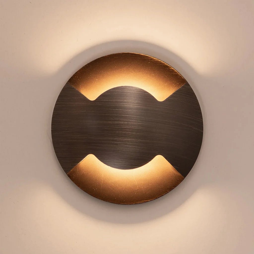 Viale LED in - Ground Light Double Way in 316 Stainles Steel, Antique Brass, Brass or Graphite Havit Lighting - HV19072T - Mases LightingHavit Lighting