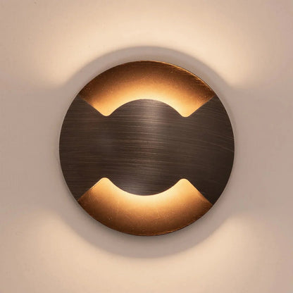 Viale LED in - Ground Light Double Way in 316 Stainles Steel, Antique Brass, Brass or Graphite Havit Lighting - HV19072T - Mases LightingHavit Lighting