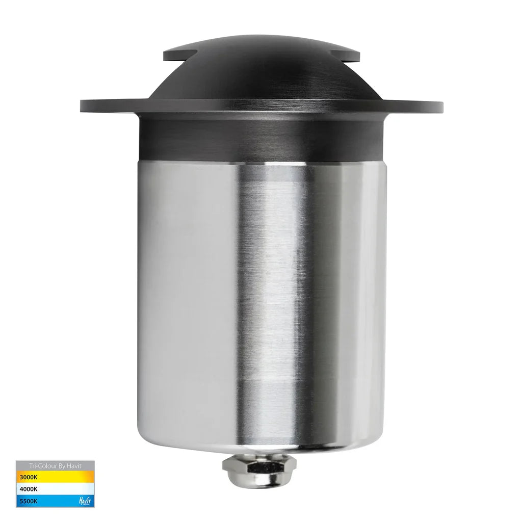 Viale LED in - Ground Light Double Way in 316 Stainles Steel, Antique Brass, Brass or Graphite Havit Lighting - HV19072T - Mases LightingHavit Lighting