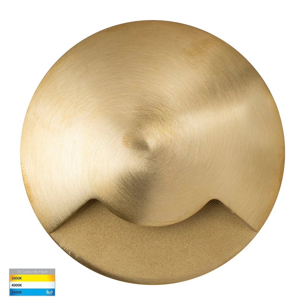 Viale LED in - Ground Light Single Way in 316 Stainles Steel, Antique Brass, Brass or Graphite Havit Lighting - HV19062T - Mases LightingHavit Lighting