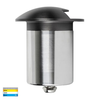 Viale LED in - Ground Light Single Way in 316 Stainles Steel, Antique Brass, Brass or Graphite Havit Lighting - HV19062T - Mases LightingHavit Lighting