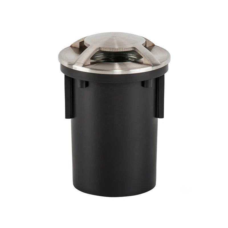 Viale LED in - Ground Light Triple Way in 316 Stainles Steel, Antique Brass, Brass or Graphite Havit Lighting - HV19082T - Mases LightingHavit Lighting
