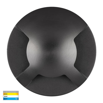 Viale LED in - Ground Light Triple Way in 316 Stainles Steel, Antique Brass, Brass or Graphite Havit Lighting - HV19082T - Mases LightingHavit Lighting