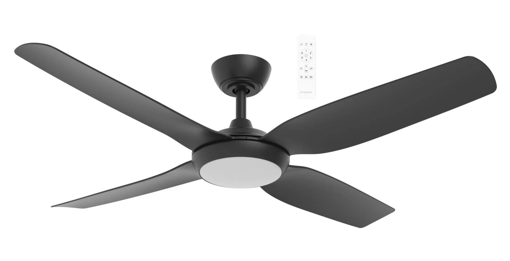 Viper DC 48″ & 52″ 4 Blade Smart Ceiling Fan With WIFI Remote Control + LED Light - Mases LightingMartec