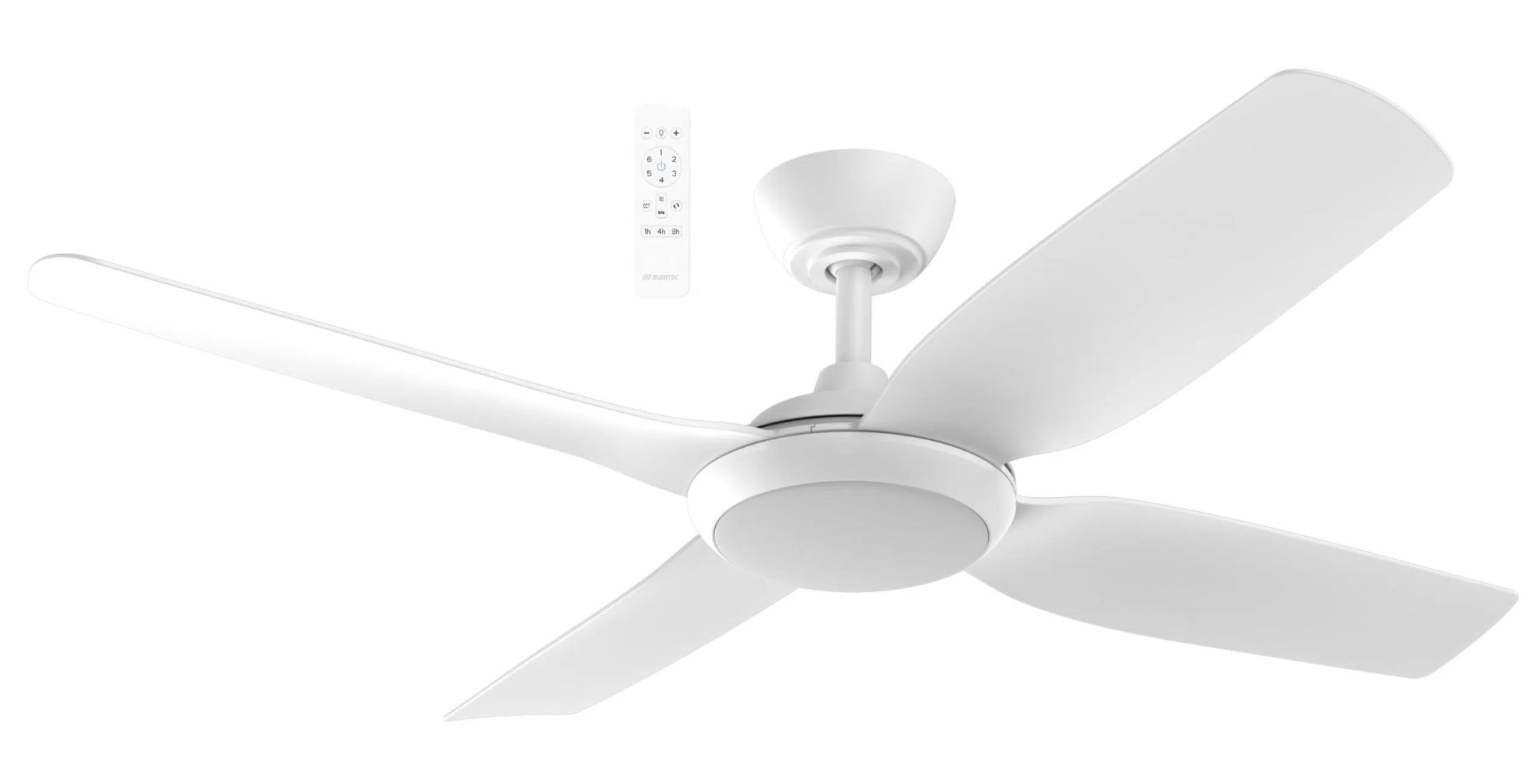 Viper DC 48″ & 52″ 4 Blade Smart Ceiling Fan With WIFI Remote Control + LED Light