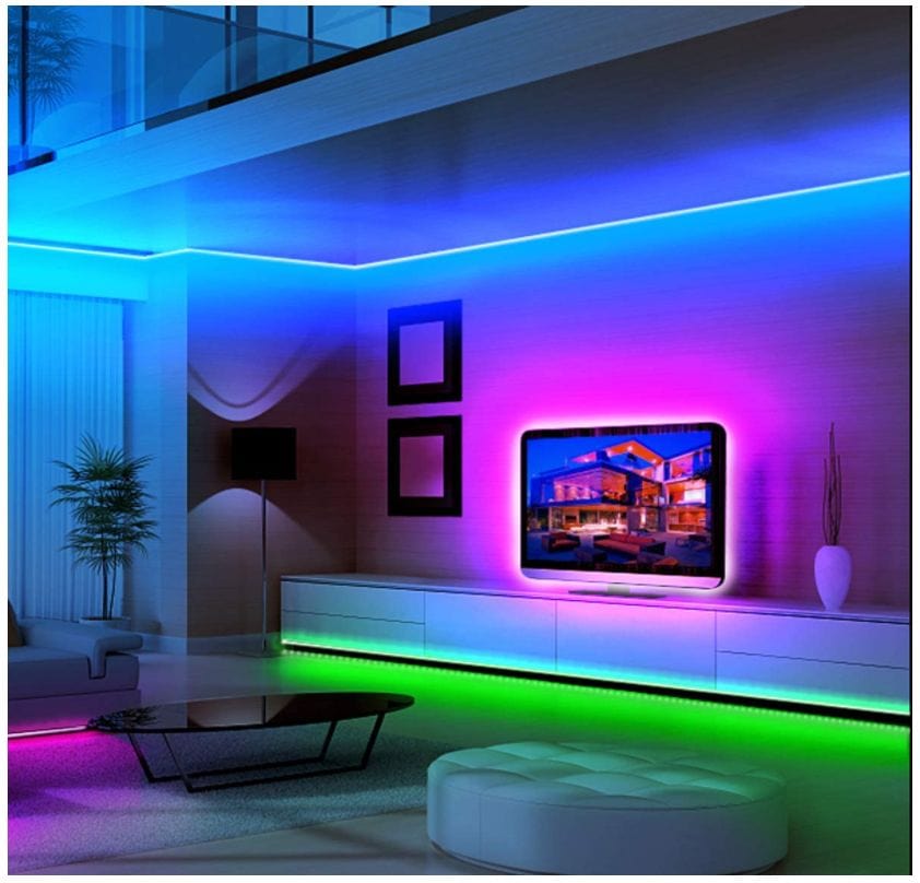 10mm | 16W/m RGB+4K | IP20 | COB Dot Free LED Strip Light - Mases LightingLighting Creations