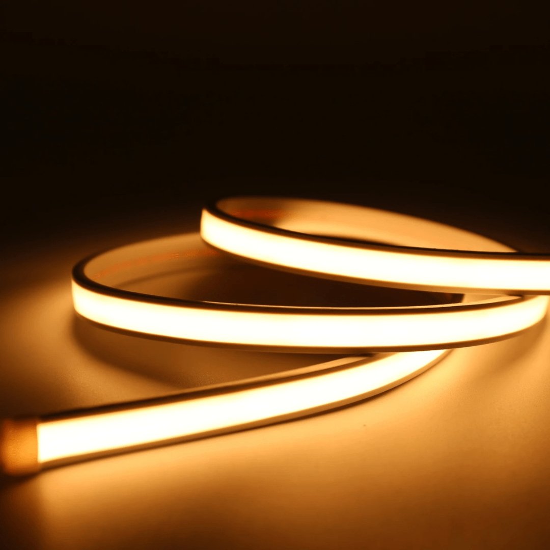 12mm | 15W/m 3000ºK | IP67 | COB Flexible LED Strip Light - Mases LightingLighting Creations