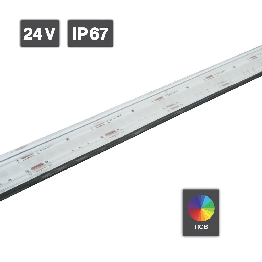 12mm | 15W/m RGB | IP67 | COB Flexible LED Strip Light - Mases LightingLighting Creations