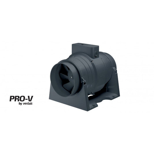 190-852m³/h Ventair Mixflow High Power In-Line Exhaust Fan (100mm/150mm/200mm) - VMFIL100, VMFIL150, VMFIL200 - Mases LightingVentair