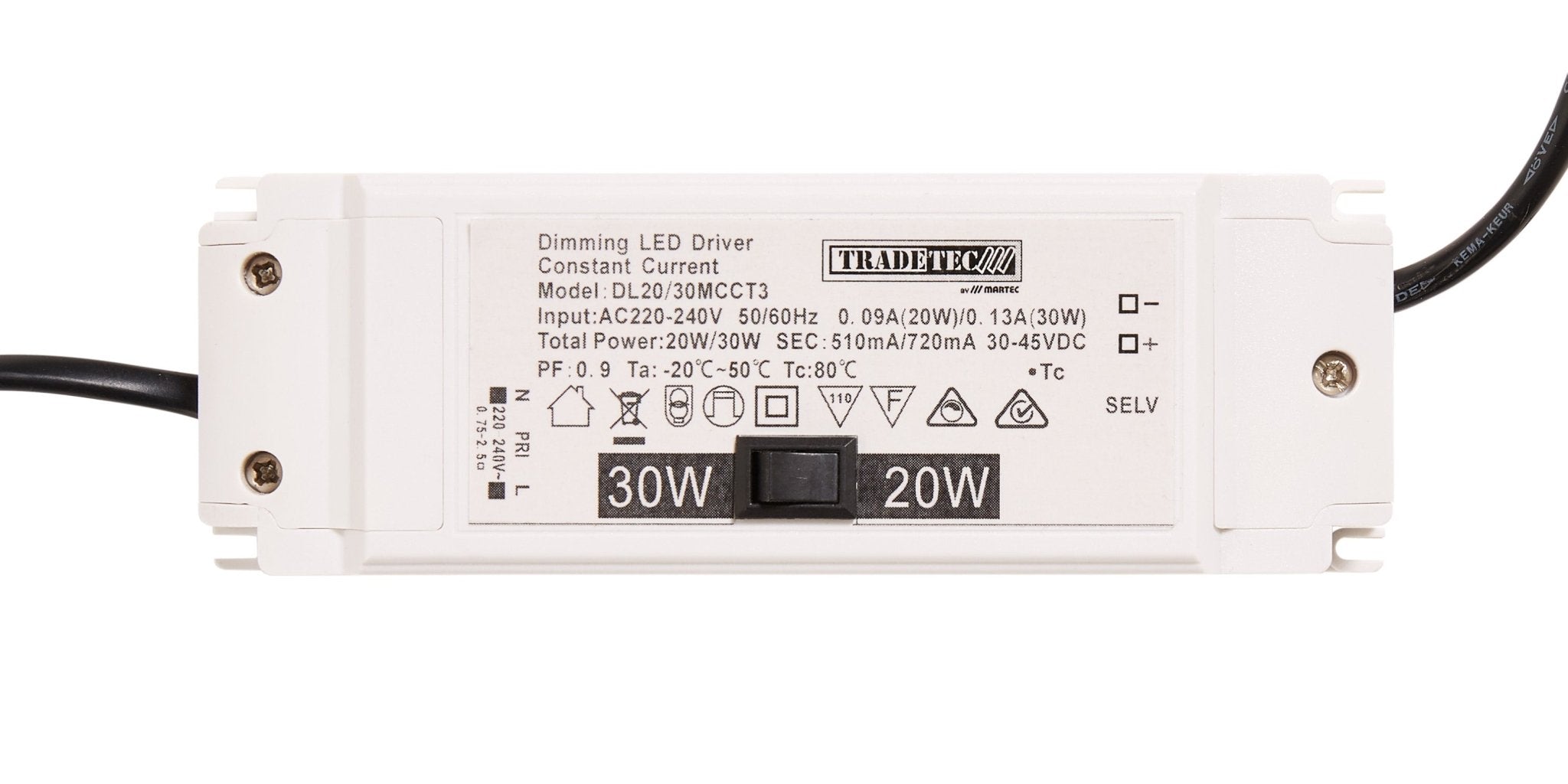20W/30W LED Discus Downlight - Mases LightingMartec