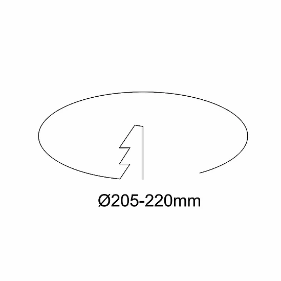 3A Lighting 40W High Efficiency Downlight DL4009/40W/TC - Mases Lighting3A