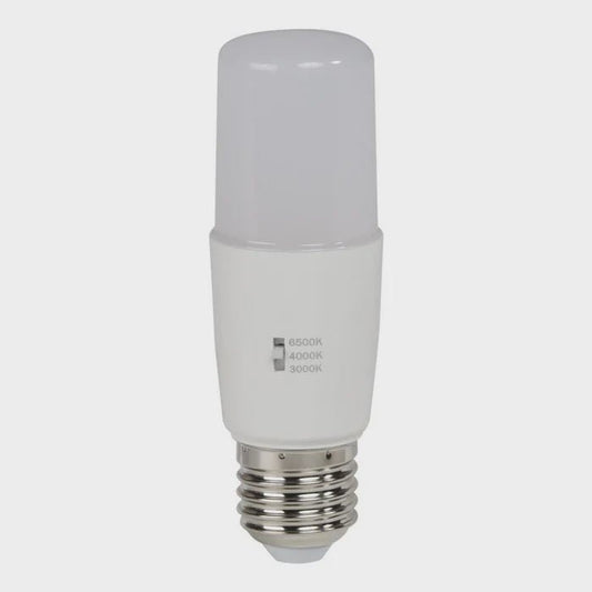 3A Lighting 8W Tubular T40 Tri-Colour Lamp (LED/T40TC-8W-ES) - Mases Lighting3A