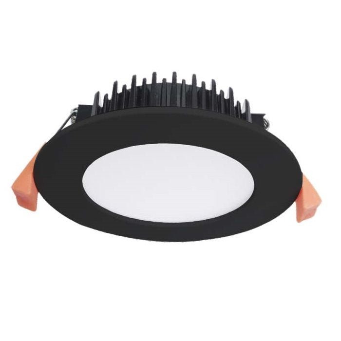 3A Lighting DL1262 downlight in satin chrome, IP44, remote driver