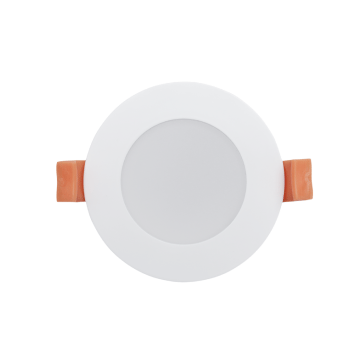 3A DL1262 12W Samsung downlight in gold finish, tri-colour