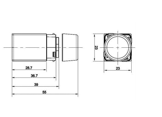 3A Lighting Rotary Controlled LED Trailing Dimmer 400VA - Mases Lighting3A
