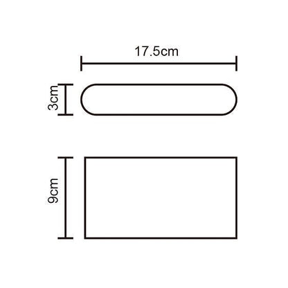 3A Lighting Ultra Slim Wall Light Tri-Colour (ST365/TC) - Mases Lighting3A