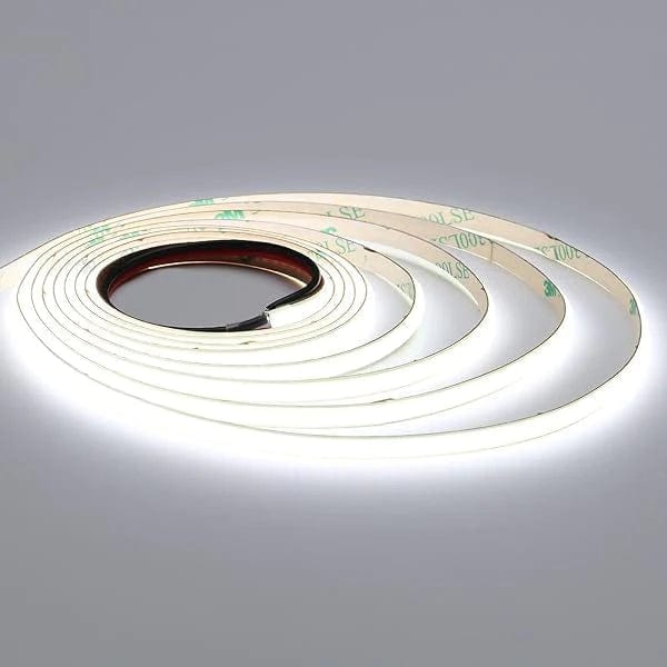 3mm | 5W/m 6000ºK | IP20 | Ultra Thin COB Flexible LED Strip Light - Mases LightingLighting Creations