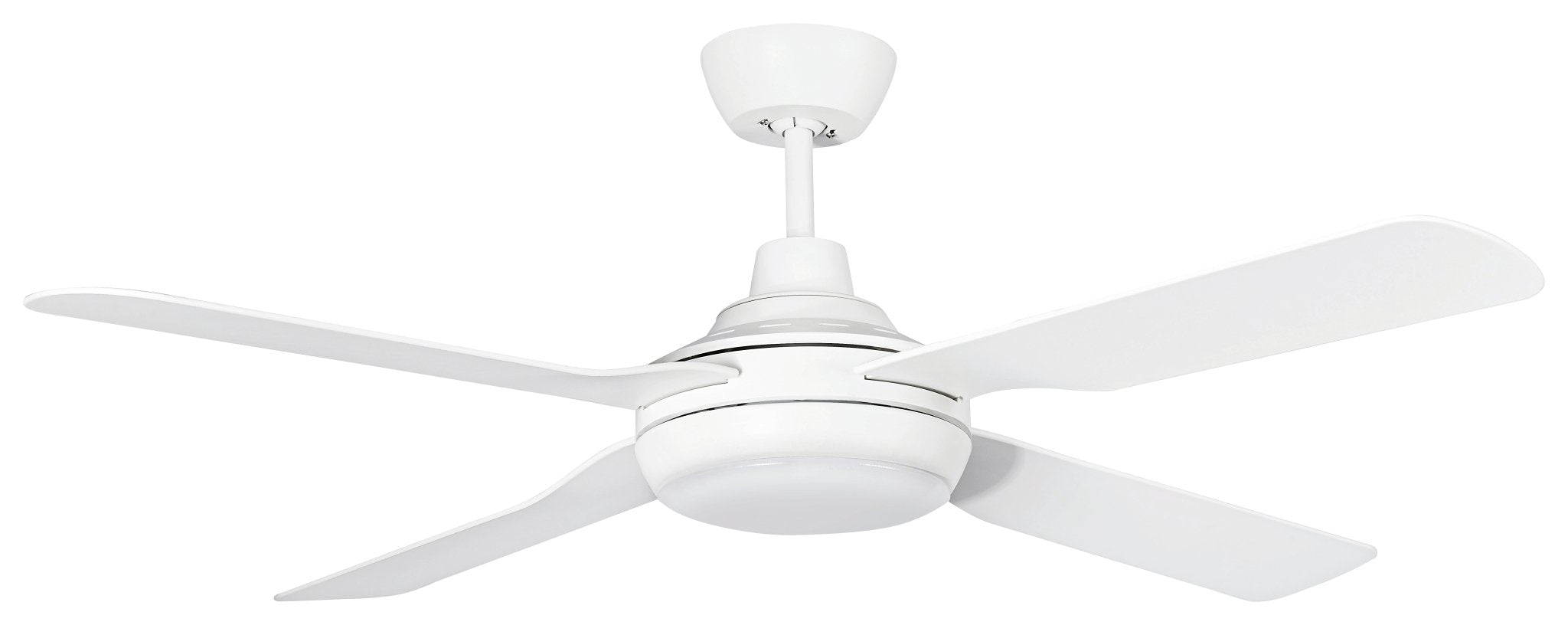48" Discovery II AC Ceiling Fan, White With Light MDF1243M, MDF1243W Martec Lighting - Mases LightingMartec
