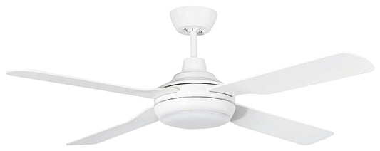 48" Discovery II AC Ceiling Fan, White With Light MDF1243M, MDF1243W Martec Lighting - Mases LightingMartec