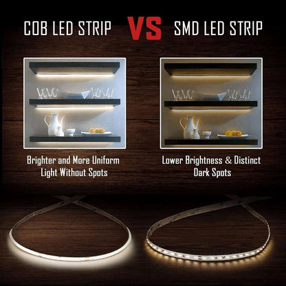 5 meter RGB+3K Cobra Pro Indoor COB Dot Free Strip Light Kit - 80W - Mases LightingLighting Creations
