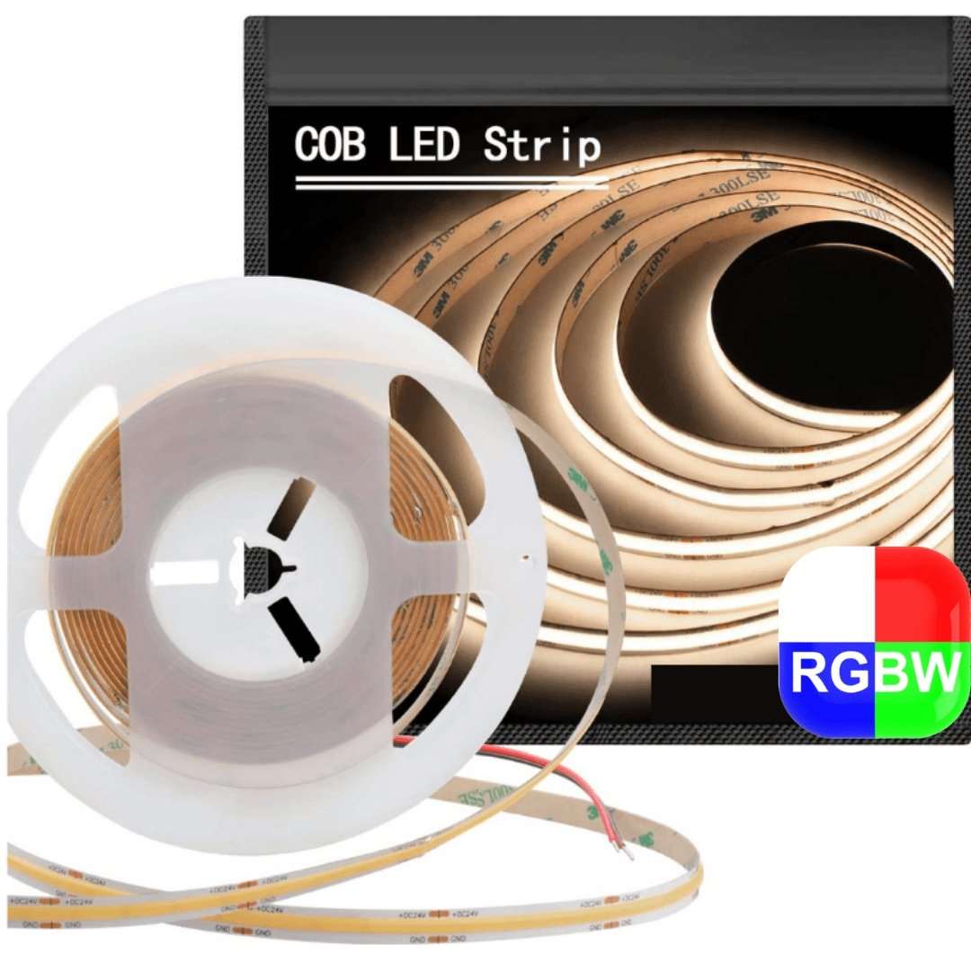 5 meter RGB+3K Cobra Pro Indoor COB Dot Free Strip Light Kit - 80W - Mases LightingLighting Creations