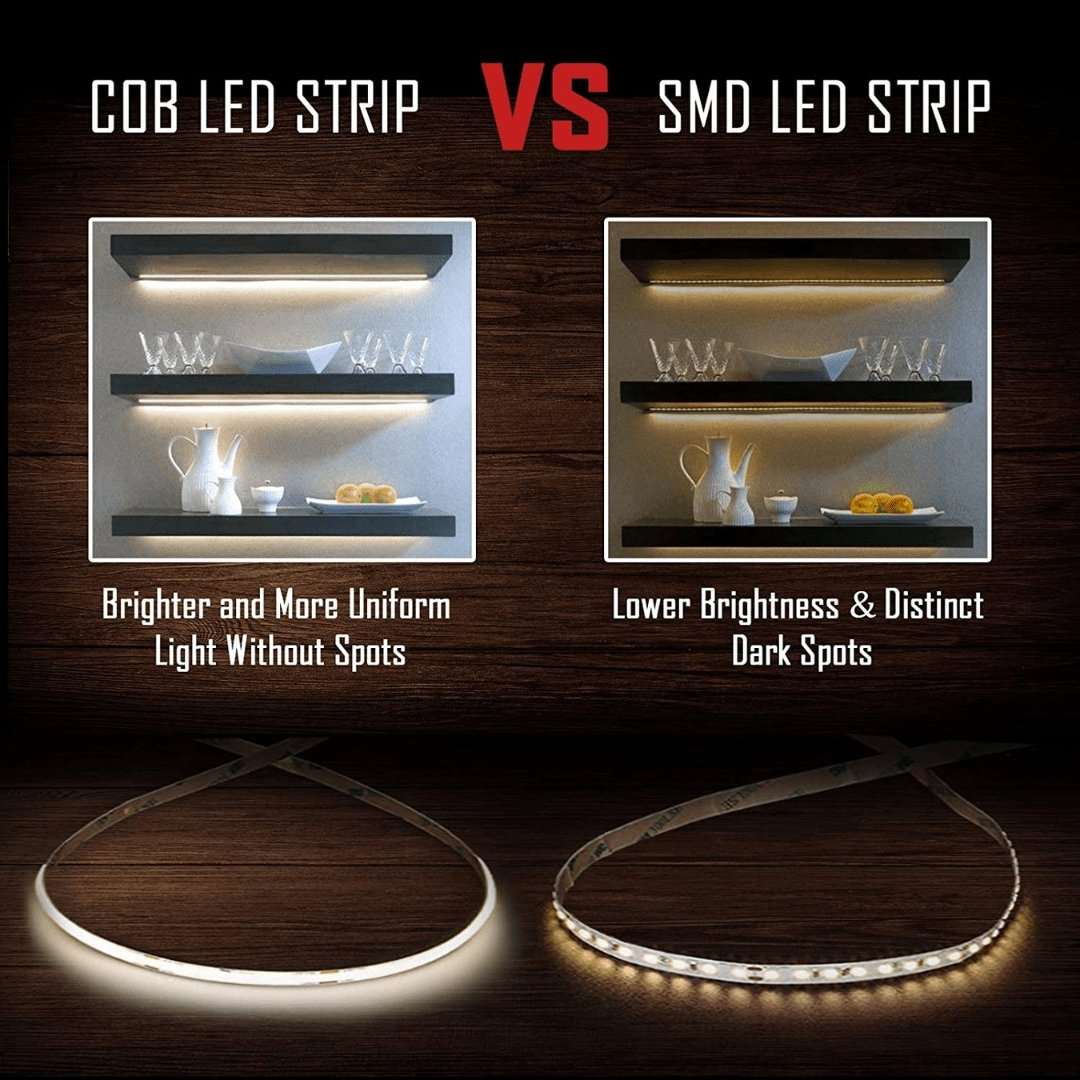 5 meter RGB+4K Cobra Pro Indoor COB Dot Free Strip Light Kit - 80W - Mases LightingLighting Creations